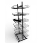 Стелаж ЕВА торговий стелаж-стенд 60 см для двосторонньої викладки